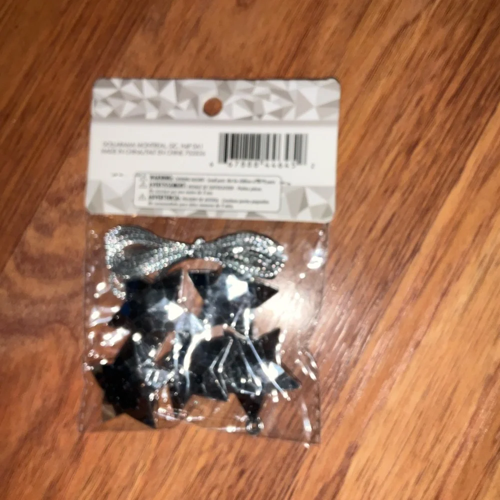 ⭐️10-4-$10Craft Silver Star Rhinestone Set - Picture 2 of 5